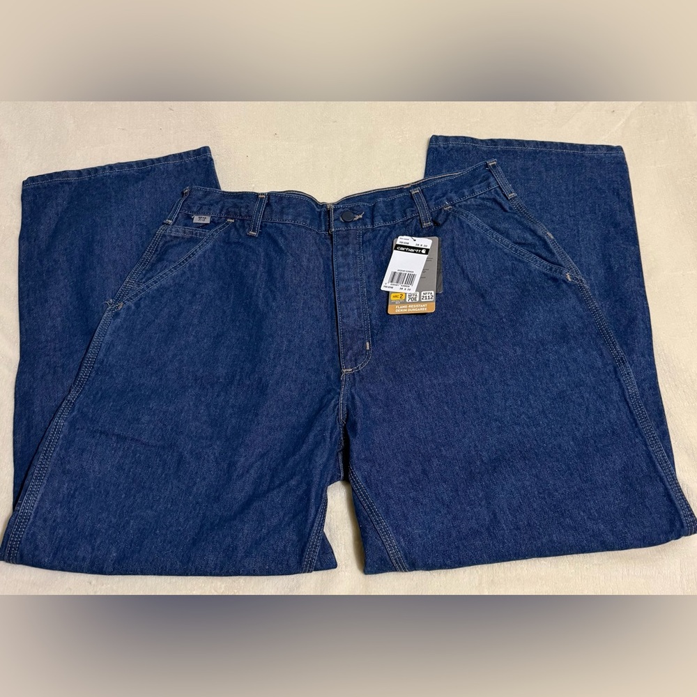 Men’s Carhartt Flame Resistant Denim Work Pants